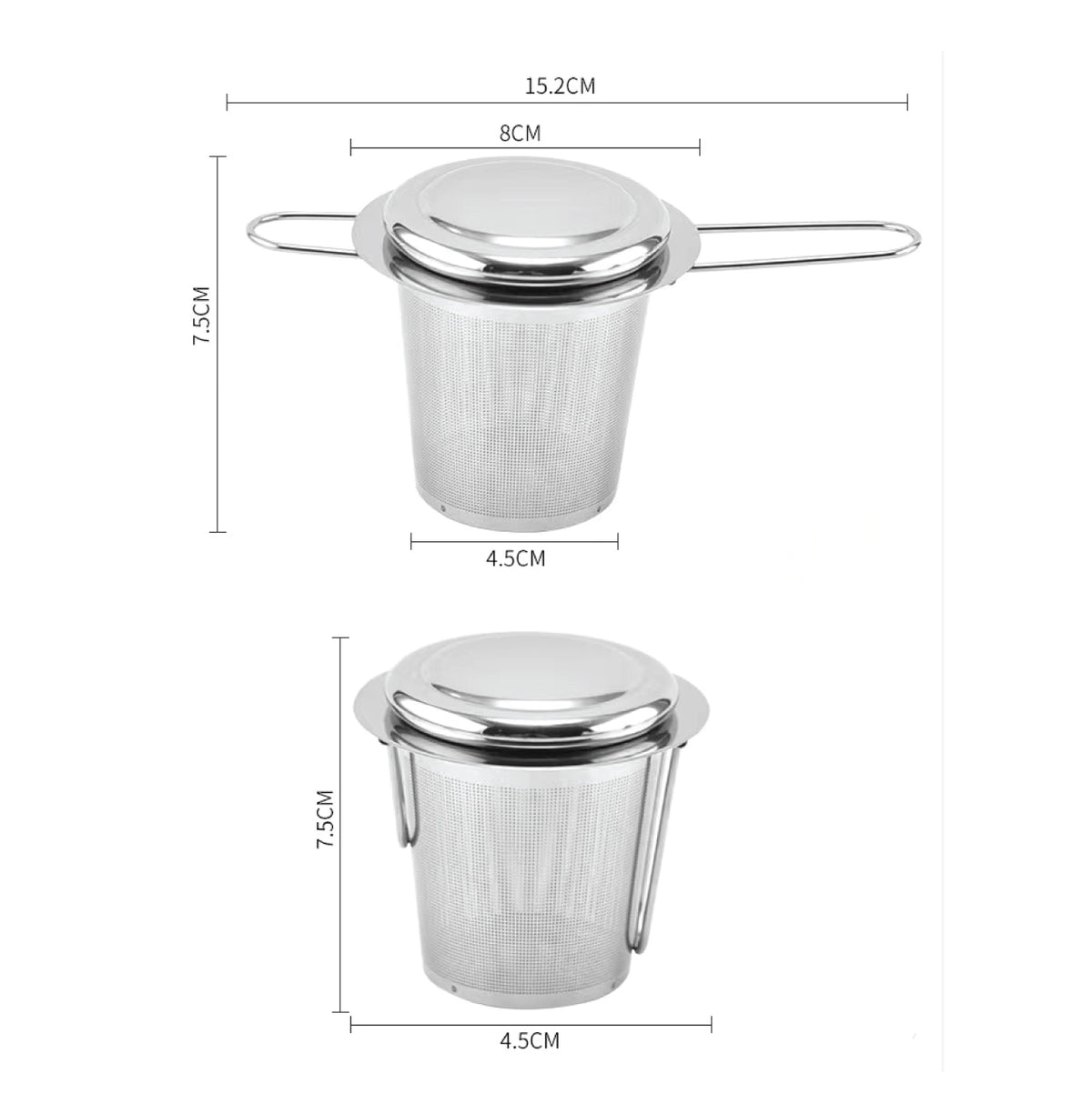 Tea Infuser (Strainer) - Silver